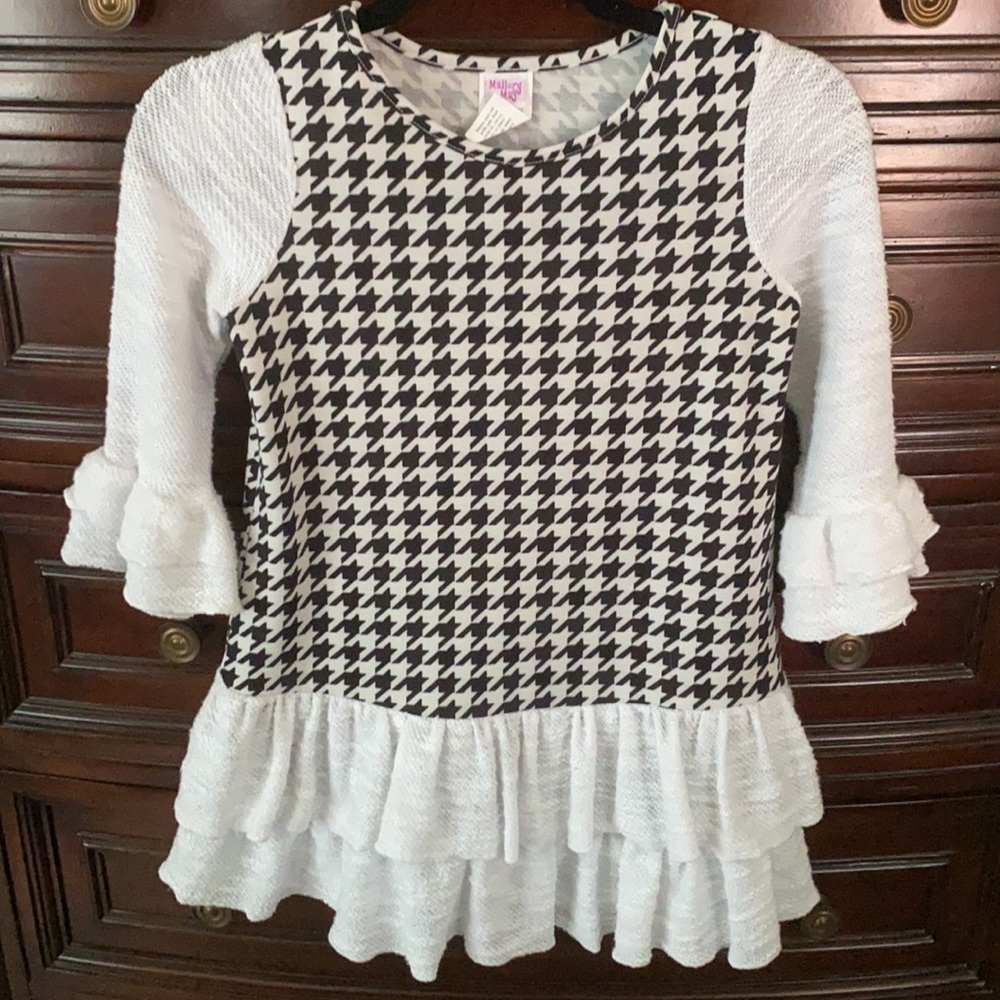 Mallory May houndstooth tunic/dress 10